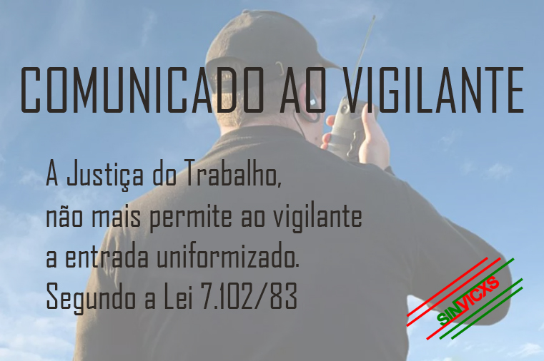 TRT não permite mais entrada uniformizado